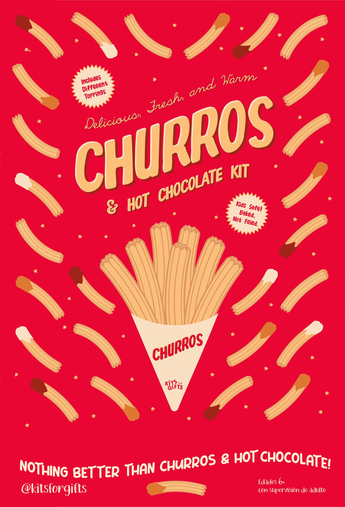 CHURROS & HOT CHOCOLATE KIT